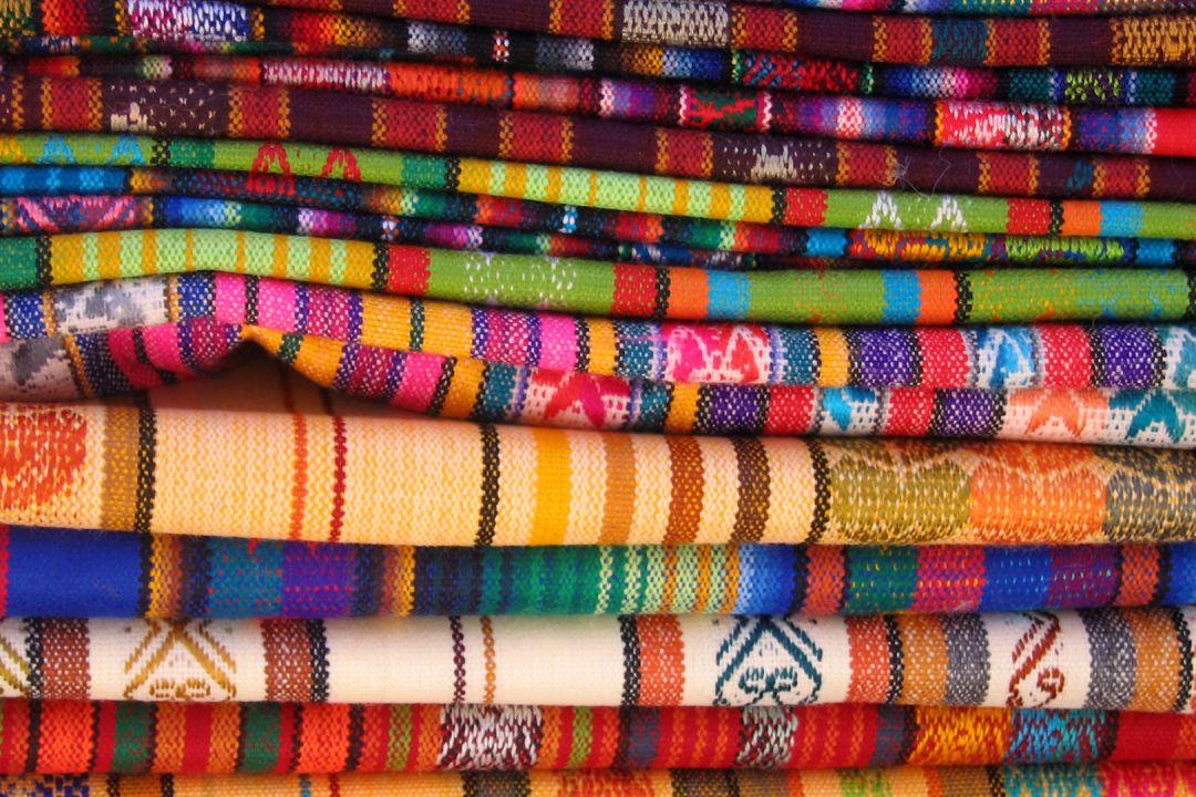 Peru colourful cloths