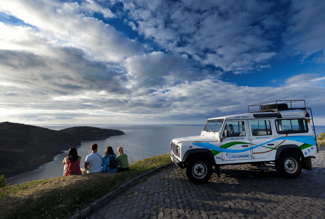 Holiday group in the Azores